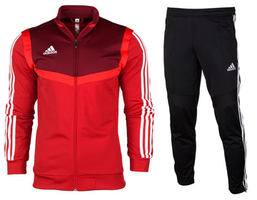 Chándal Hombre Adidas Tiro 19 Conjunto D95936 D95924 - rojo negro - depor8
